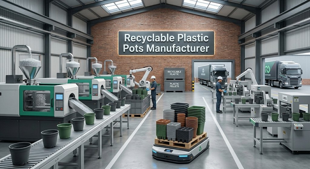 Recyclable Plastic Pots Manufacturer