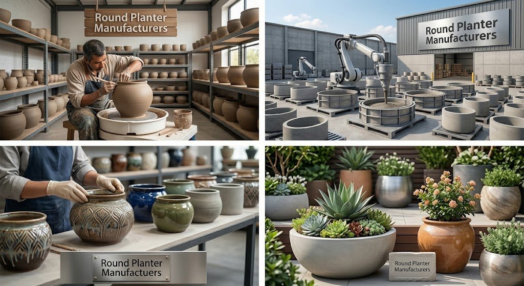 Round Planter Manufacturers